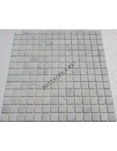 Bianco Carrara 20-4T каменная мозаика "Философия Мозаики" 2