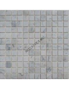 Bianco Carrara 23-4P каменная мозаика "Философия Мозаики"