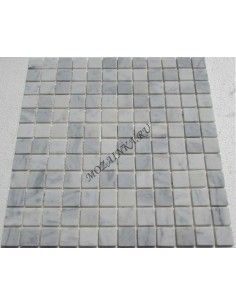 Bianco Carrara 23-4T каменная мозаика "Философия Мозаики" 2