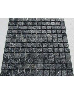 Shiny Black 23 мозаика из сланца "Философия Мозаики" 2