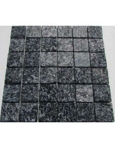 Shiny Black 48 мозаика из сланца "Философия Мозаики" 2