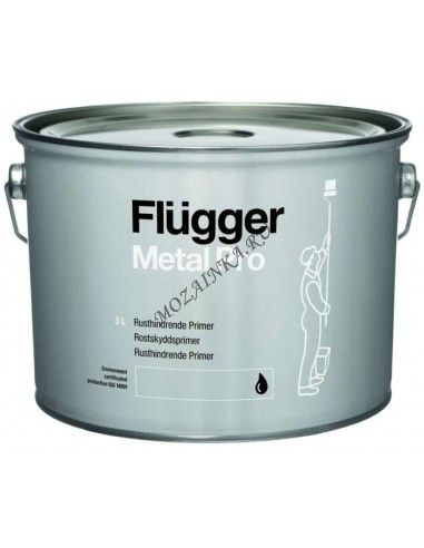 Flugger Metal Pro Anti-corrosive Primer white 0,75л антикоррозионный алкидный грунт