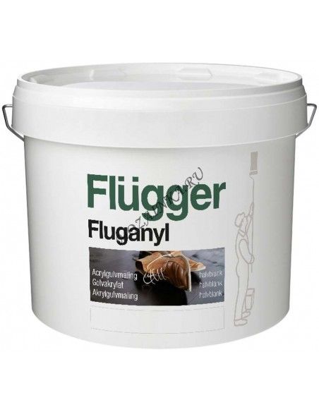 Flugger Fluganyl Acrylic Floor Paint base 1 9,1л акриловая краска для пола