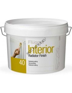 Flugger Interior Radiator Paint RAL 9010 0,38л акриловая краска для радиаторов