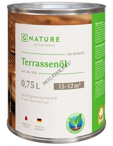 Gnature 270 Terrassenöl масло для террас 0,375л