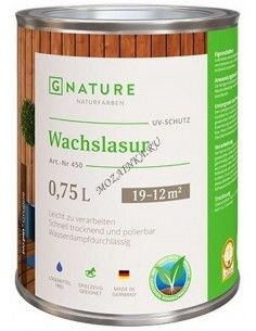 Gnature 450 Wachslasur воск-лазурь, бесцветная 0,75л