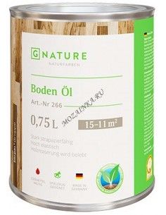 Gnature 266 Boden Öl масло для пола 0,375л