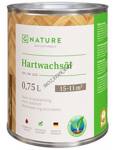Gnature 255 Hartwachsöl масло с твёрдым воском 0,375л