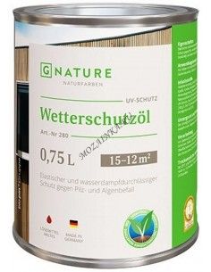 Gnature 280 Wetterschutzöl 10л защитное масло для внешних работ