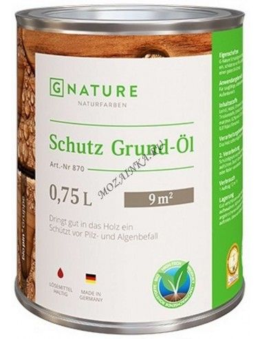 Gnature 870 Schutz Grund-Öl защитный грунт-масло 0,75л