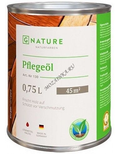 Gnature 130 Pflegeöl масло-уход для дерева 0,75л