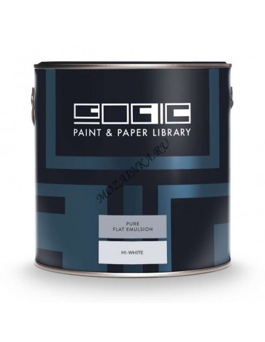 Paint & Paper Library Pure Flat Emulsion матовая краска для потолка и стен 0,125л