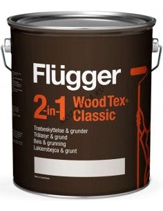 Flugger 2 in 1 Classic 4,9л лессирующая пропитка для дерева