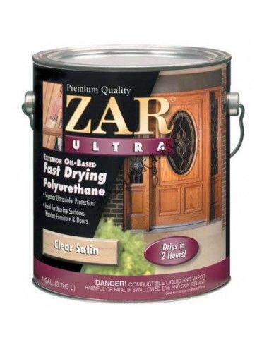 ZAR Бесцветный полиуретановый лак для наружных работ (0,946 литр., глянцевый)