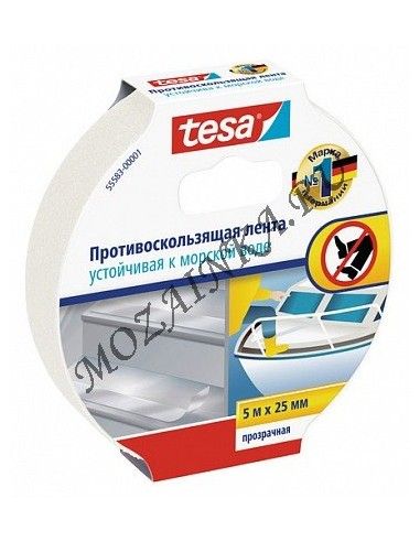 Tesa Противоскользящая клейкая лента, прозрачная 55583-00001-00