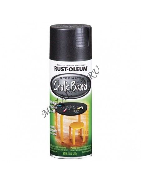 Rust-Oleum Краска с эффектом школьной доски Колеруемая база 0.946 л