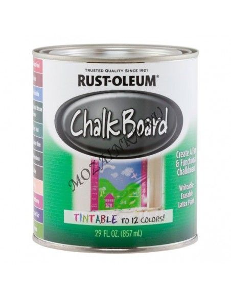 Rust-Oleum Краска с эффектом школьной доски Бесцветный 0.946 л
