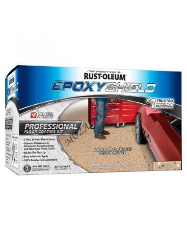 Epoxy Shield Покрытие эпоксидное профессиональное Коричневые дюны, полуглянцевый Набор