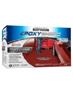 Epoxy Shield Покрытие эпоксидное профессиональное Красная черепица, полуглянцевый Набор