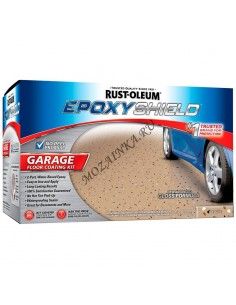 Epoxy Shield Покрытие эпоксидное для гаражных полов Бежевый, глянцевый Набор