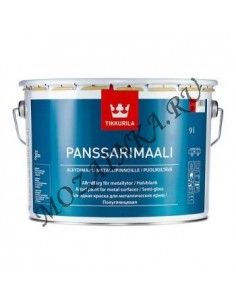 TIKKURILA PANSSARIMAALI краска антикоррозионная для крыш и металла, полуглянцевая, база A