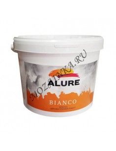 Alure Бианко Супер Белая, 8 кг. на 32 м²