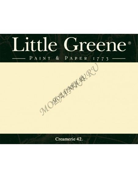 Краска Little Greene Ballroom Cream 50 Absolute Matt Emulsion 2,5л