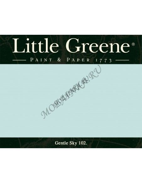 Краска Little Greene Conche 20 Absolute Matt Emulsion 1л