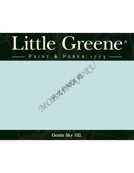 Краска Little Greene Conche 20 Absolute Matt Emulsion 2,5л