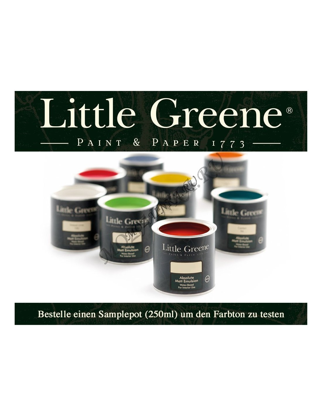 Краска little Greene Intelligent Eggshell