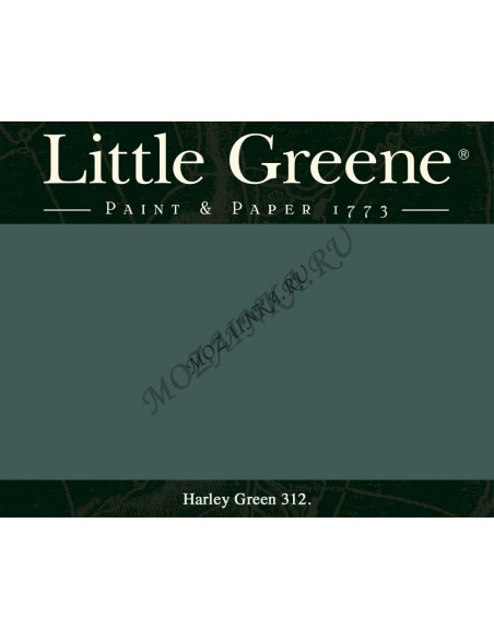 Краска Little Greene Dark Lead Colour 118 Absolute Matt Emulsion 250мл