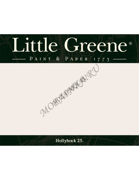 Краска Little Greene Dorchester Pink 213 Absolute Matt Emulsion 1л