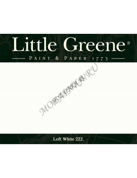 Краска Little Greene Green Verditer 92 Absolute Matt Emulsion 2,5л