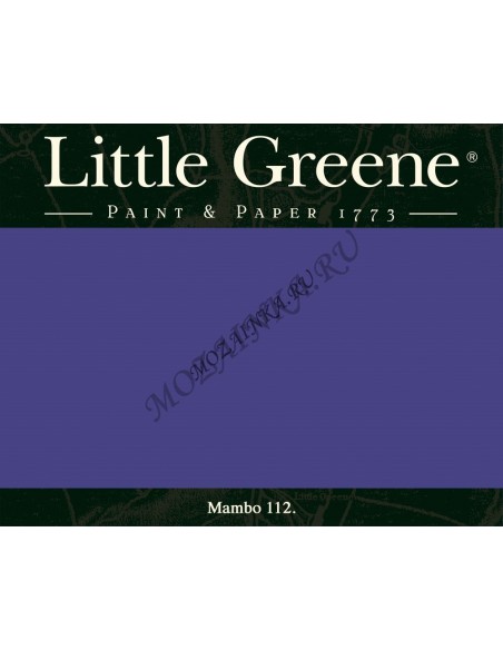 Краска Little Greene Grey Moss 234 Absolute Matt Emulsion 5л