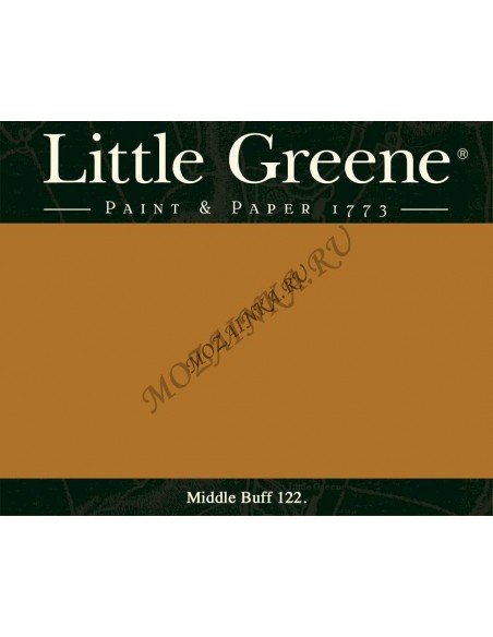 Краска Little Greene Hicks' Blue 208 Absolute Matt Emulsion 1л