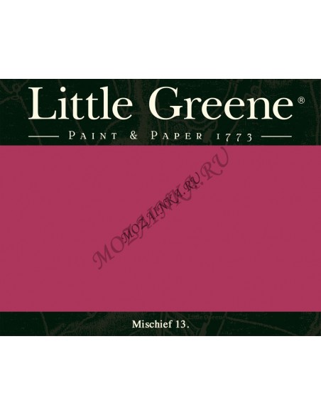 Краска Little Greene Hollyhock 25 Absolute Matt Emulsion 1л