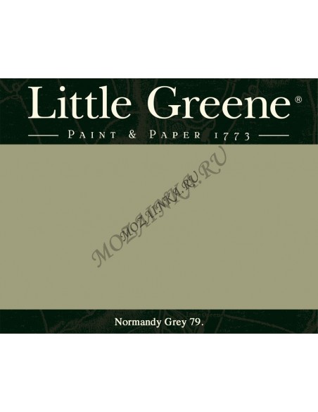 Краска Little Greene Jack Black 119 Absolute Matt Emulsion 1л
