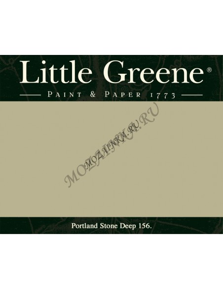Краска Little Greene Mid Azure Green 96 Absolute Matt Emulsion 2,5л
