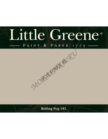 Краска Little Greene Mirror 219 Absolute Matt Emulsion 5л