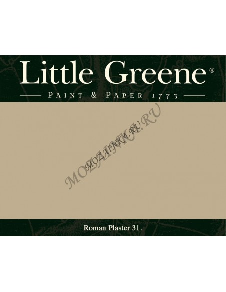 Краска Little Greene Mortar 239 Absolute Matt Emulsion 1л