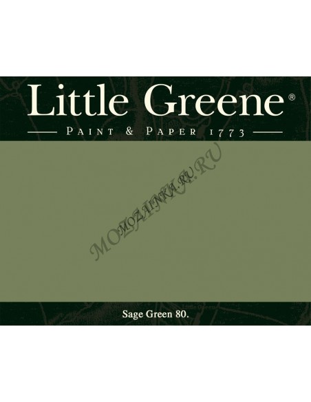 Краска Little Greene North Brink Grey 291 Absolute Matt Emulsion 1л