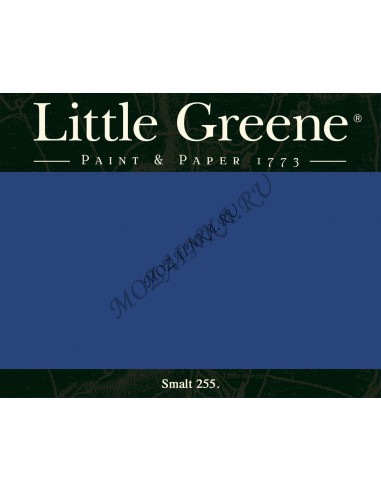 Краска Little Greene Phthalo Green 199 Absolute Matt Emulsion 1л