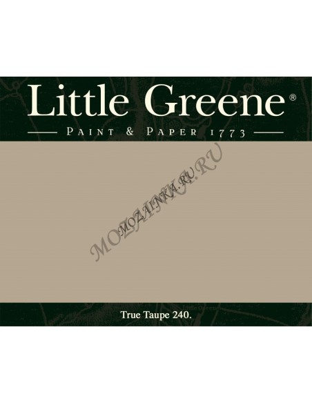 Краска Little Greene Rubine Ashes 243 Absolute Matt Emulsion 1л