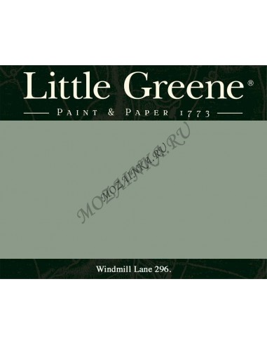 Краска Little Greene Slaked Lime Dark 151 Absolute Matt Emulsion 250мл