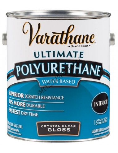 Varathane Лак полиуретановый водный для внутренних работ Глянцевый 3.78 л