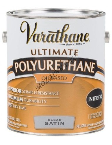 Varathane Лак полиуретановый органо-растворимый для внутренних работ Полуматовый 3.78 л
