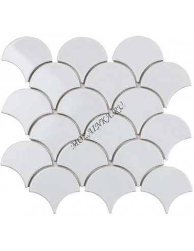 Orro Mosaic White Scales мозаика керамическая