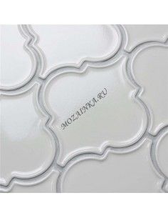 Porcelain Arabesko Plate Beige 160 плитка-мозаика керамическая "Философия Мозаики" 2