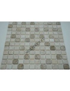 Mix Cream 23-4T каменная мозаика "Философия Мозаики" 2