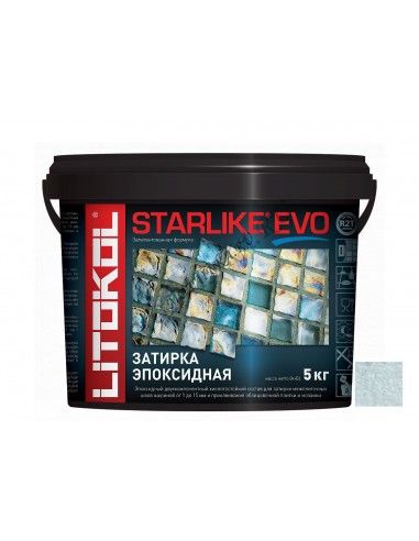 LITOKOL STARLIKE EVO инновационная эпоксидная затирка (СТАРЛАЙК ЭВО) S.300 AZZURRO PASTELLO